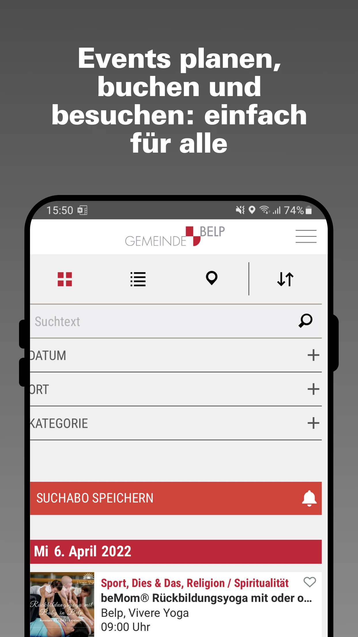 Gemeinde Belp screenshot